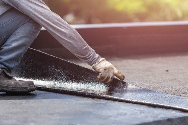 Professional Basement Waterproofing technician working in Veedersburg, IN